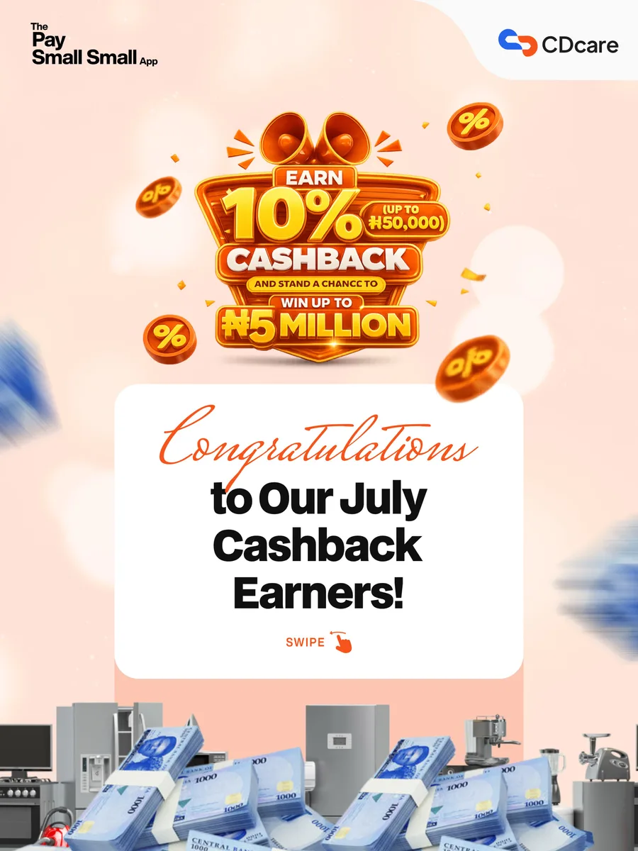 CDcare’s official July cashback earners announcement