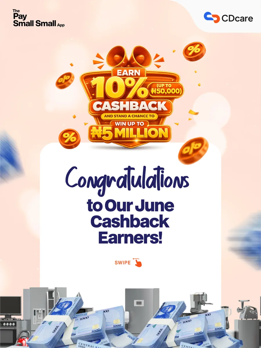 CDcare’s official June cashback earners announcement