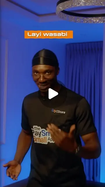 Layi Wasabi in a CDcare campaign video